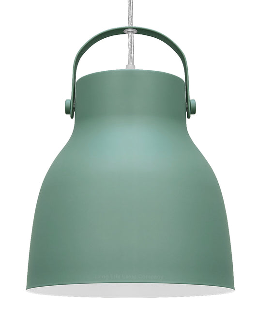 Modern Ceiling Pendant Light Green Shade M0150