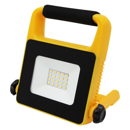 10W LED Rechargeable Work Light Portable Flood Light IP65 6000K Cool White PF10W