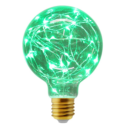 1w E27 LED Globe Decorative Light Bulb Green G95
