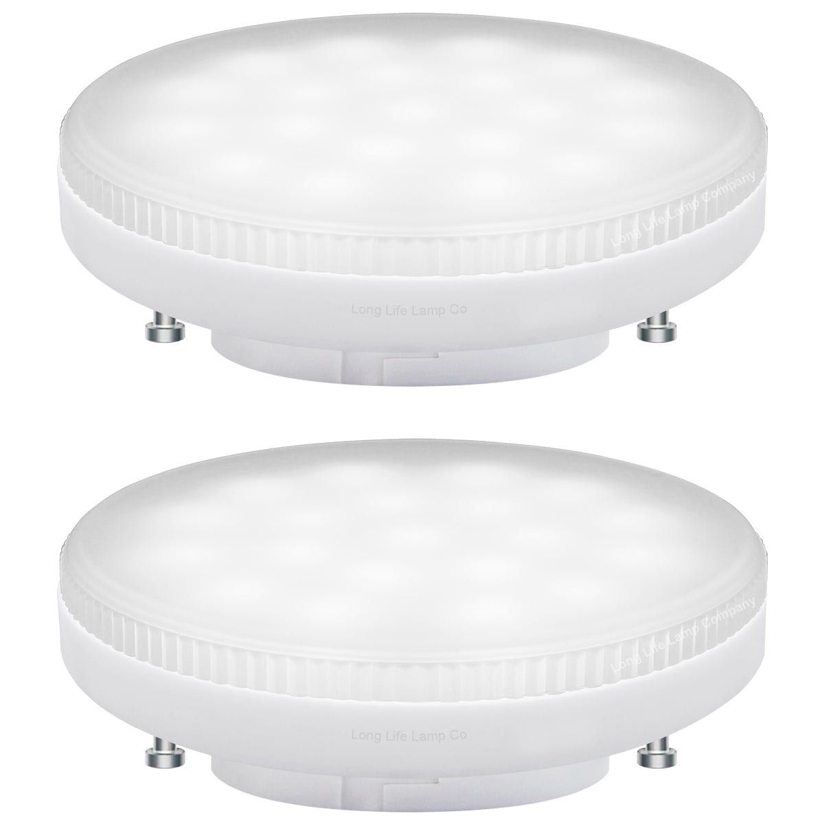 2 Pack 7w LED GX53 Cool White Light Bulb
