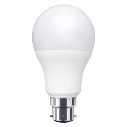 10w 3 Pin Light Bulb LED Warm White 3000k BC3