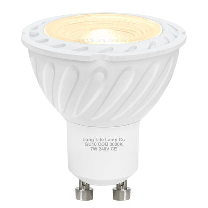 7w COB LED GU10 Replacement 65w Halogen Warm White - Free delivery on all orders