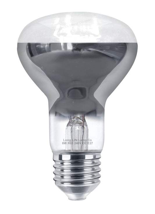 6w R63 LED Reflector Light Bulb E27 Cool White Replacement For Halogen Spots