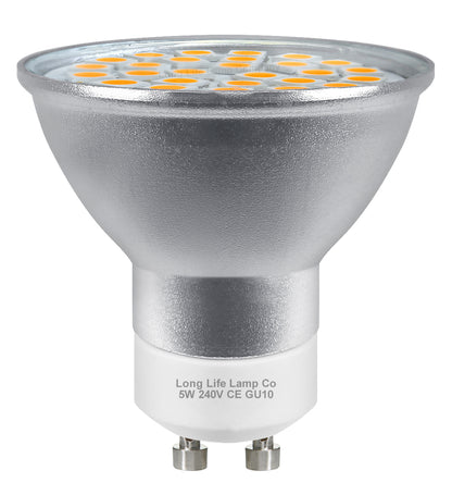 5w 27 SMD LED GU10 Light Bulb Warm White 