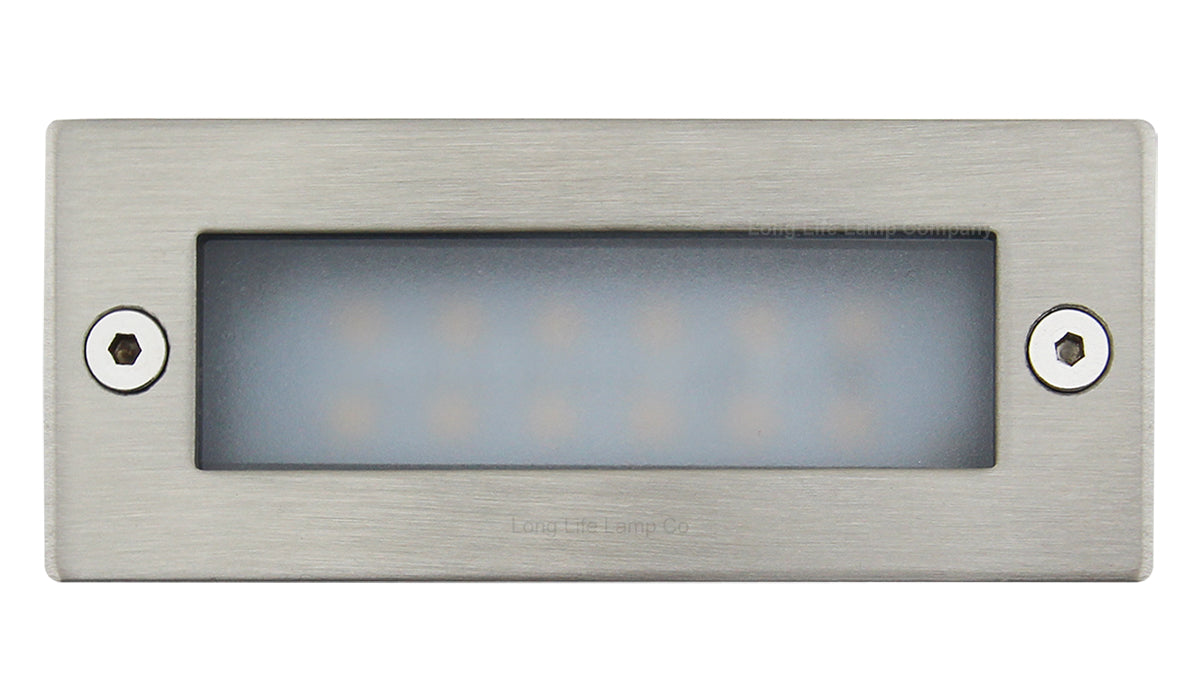 Mini 1.5w LED Warm White Outdoor Recessed Brick Light IP44