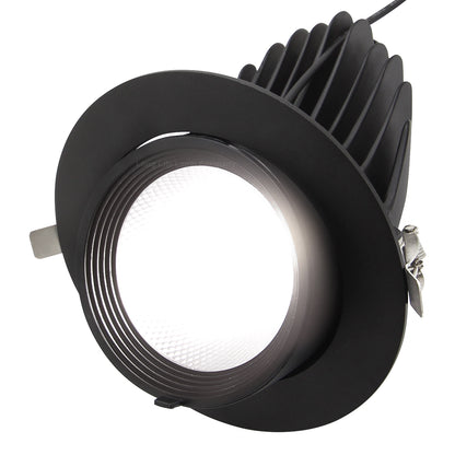 LED Downlight Adjustable Commercial Recessed Ceiling Spot Light 30w 5000k Ultra Bright
