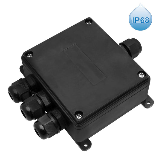 Waterproof Junction Box 4 Way Cable Connector IP68 Outdoor Wiring Can