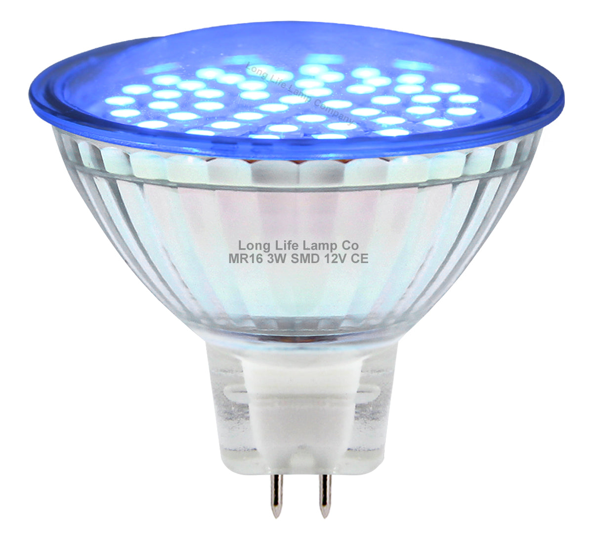  3w MR16 LED Blue Low Voltage Spot light Bulb 12V