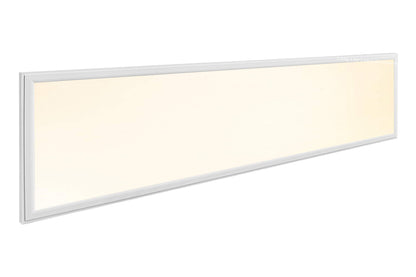 40w LED Ceiling Panel 1200x300 Flat Warm White 3500k 