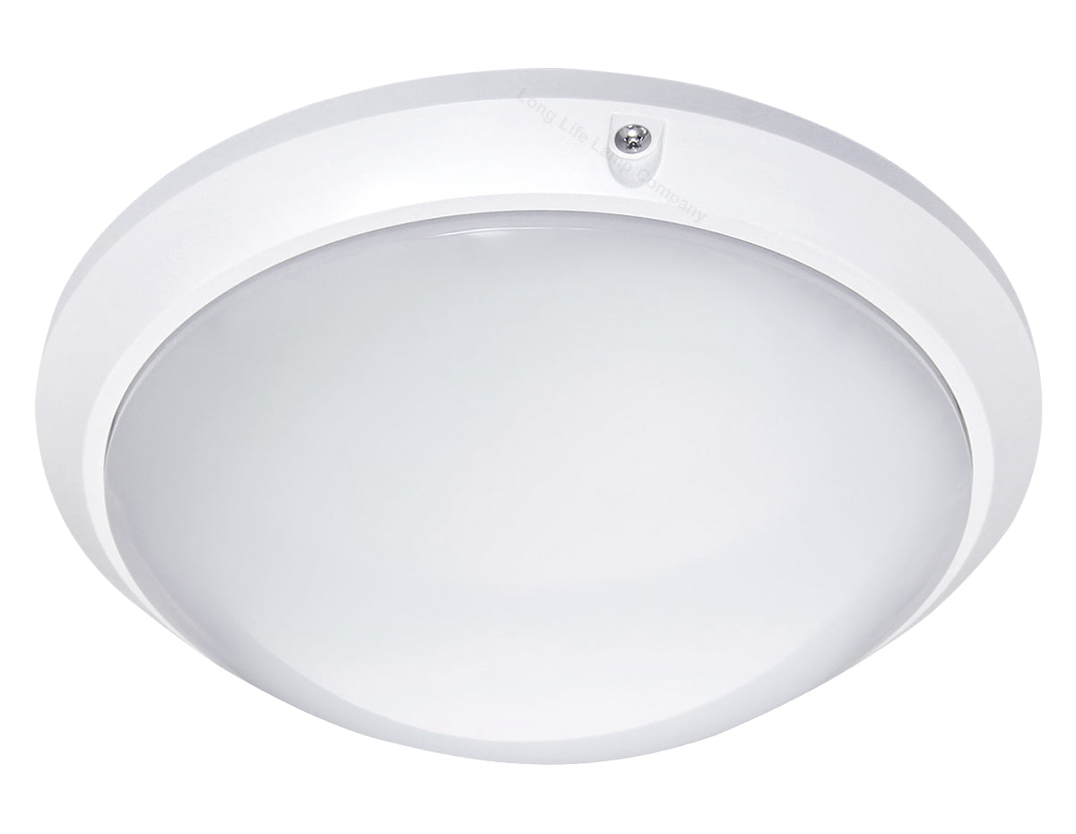 10w Round LED Ceiling Light Flush Mount Bulkhead Light Fitting Cool White 