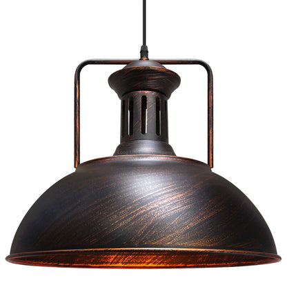 Steampunk Industrial Pendant Light Ceiling Lampshade Dome Metal M0131