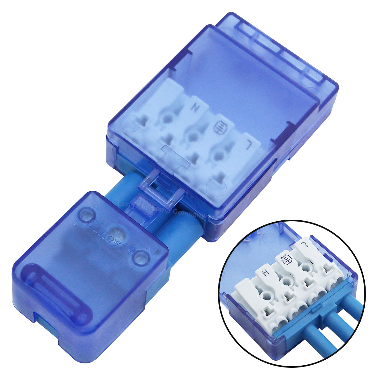 Push in Electrical Cable Wire Connector PA12-4-3