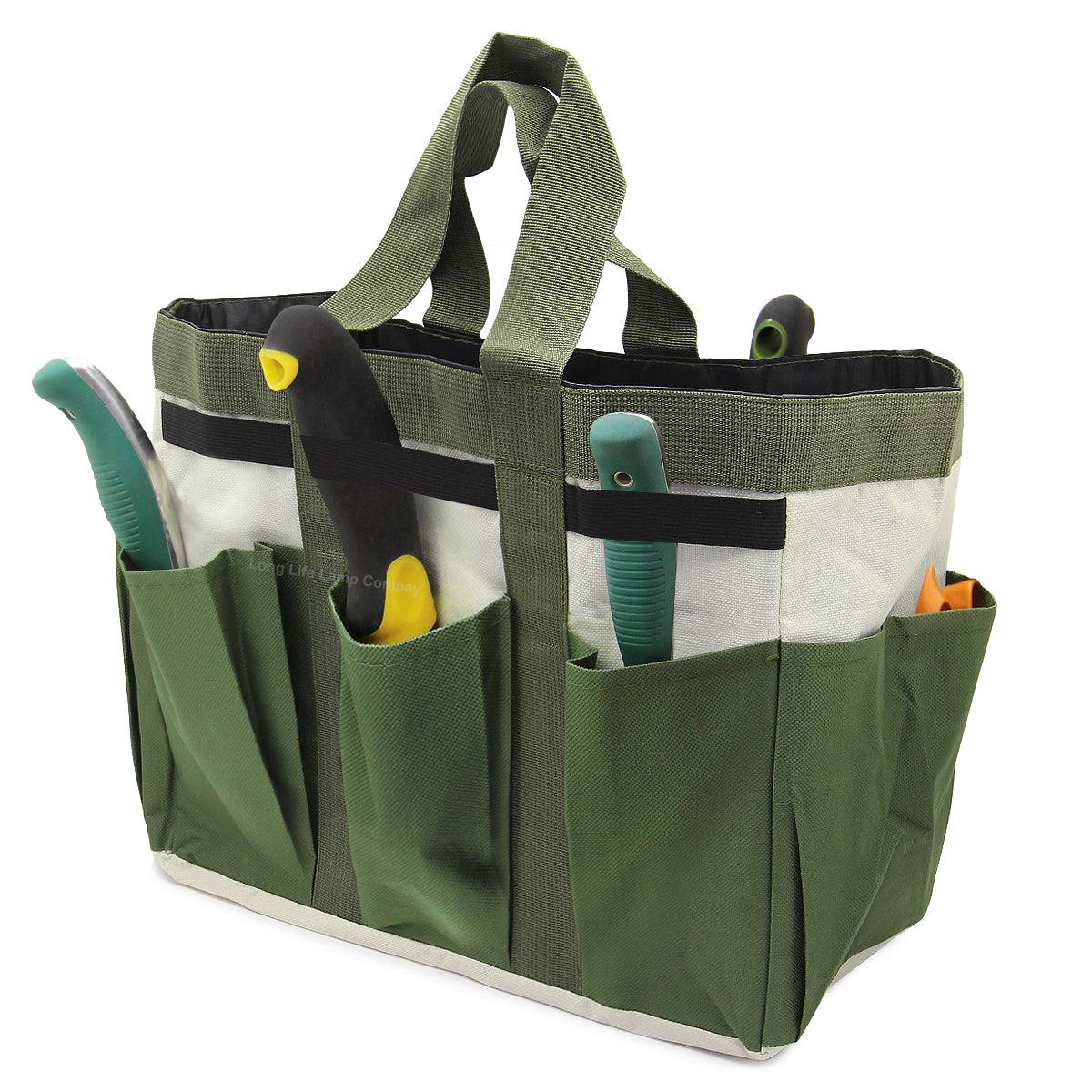 Garden Tool Bag Organizer Heavy Duty 8 Pocket Gardening Hand Tool Storage GTB01