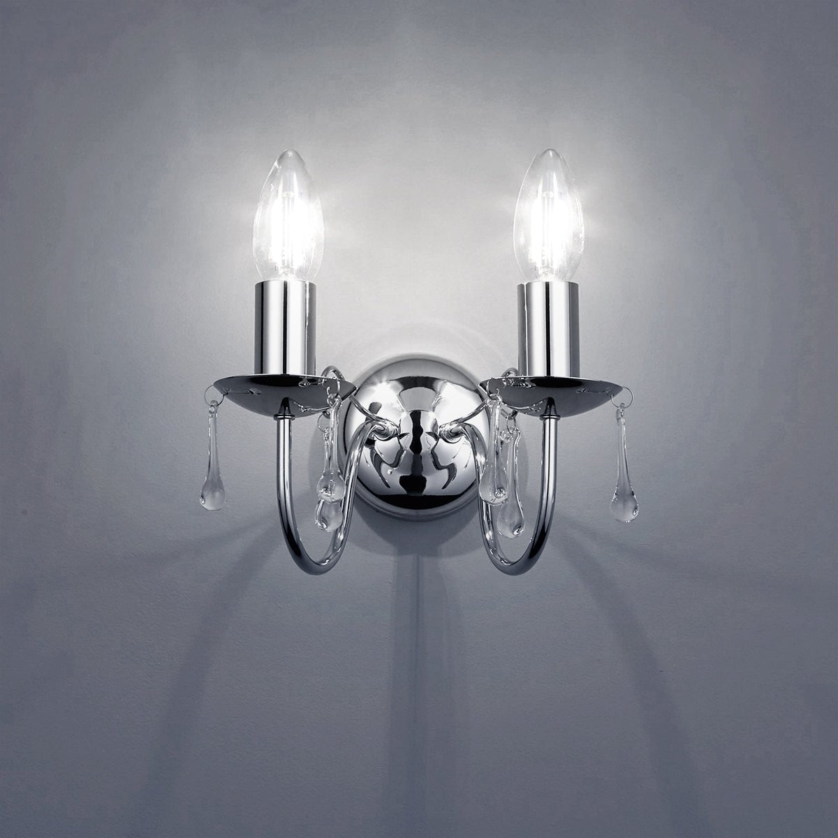 2W LED Candle Light Bulb Cool White 5000K E14 Clear Glass 4 or 6 or 10 Pack - Energy Light Bulbs - Free delivery on all orders