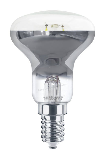 2w LED R50 Reflector Light Bulb E14 Cool White Replacement For Halogen Reflector Spots - Energy Light Bulbs - Free delivery on all orders