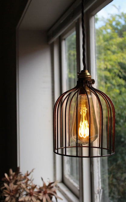 2w LED Vintage Filament Bulb Teardrop Spiral Smoke Gold Glass B22 Bayonet ST58 - Energy Light Bulbs - Free delivery on all orders