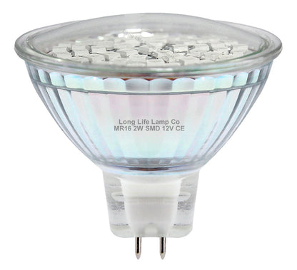 2w MR16 LED Red Low Voltage Spot light Bulb 12V - Energy Light Bulbs - Free delivery on all orders