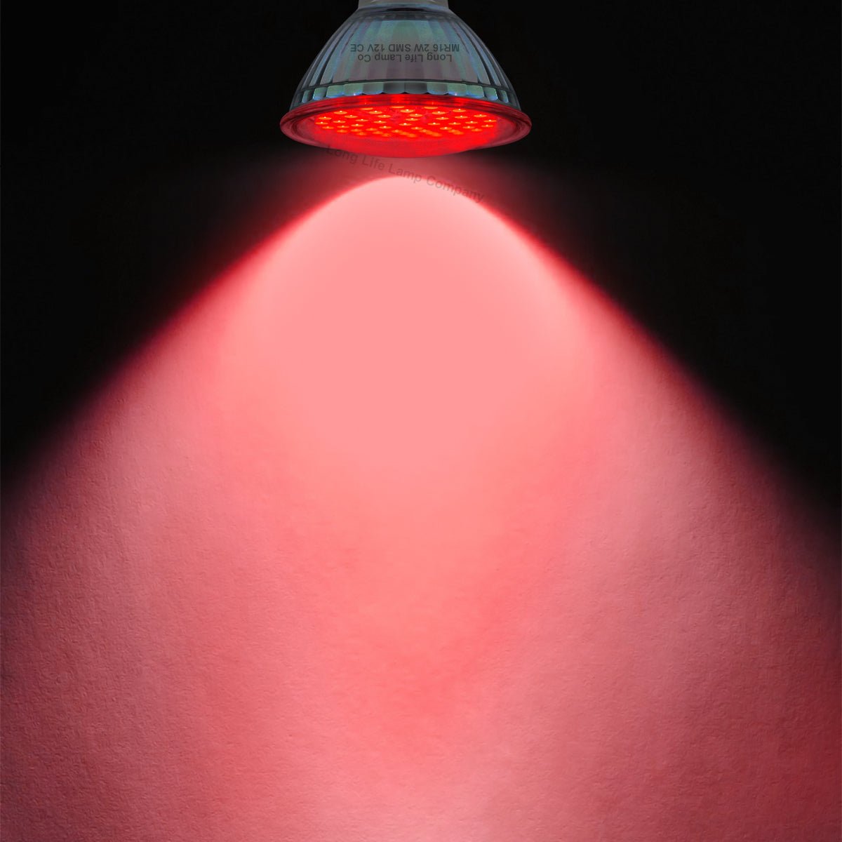 2w MR16 LED Red Low Voltage Spot light Bulb 12V - Energy Light Bulbs - Free delivery on all orders