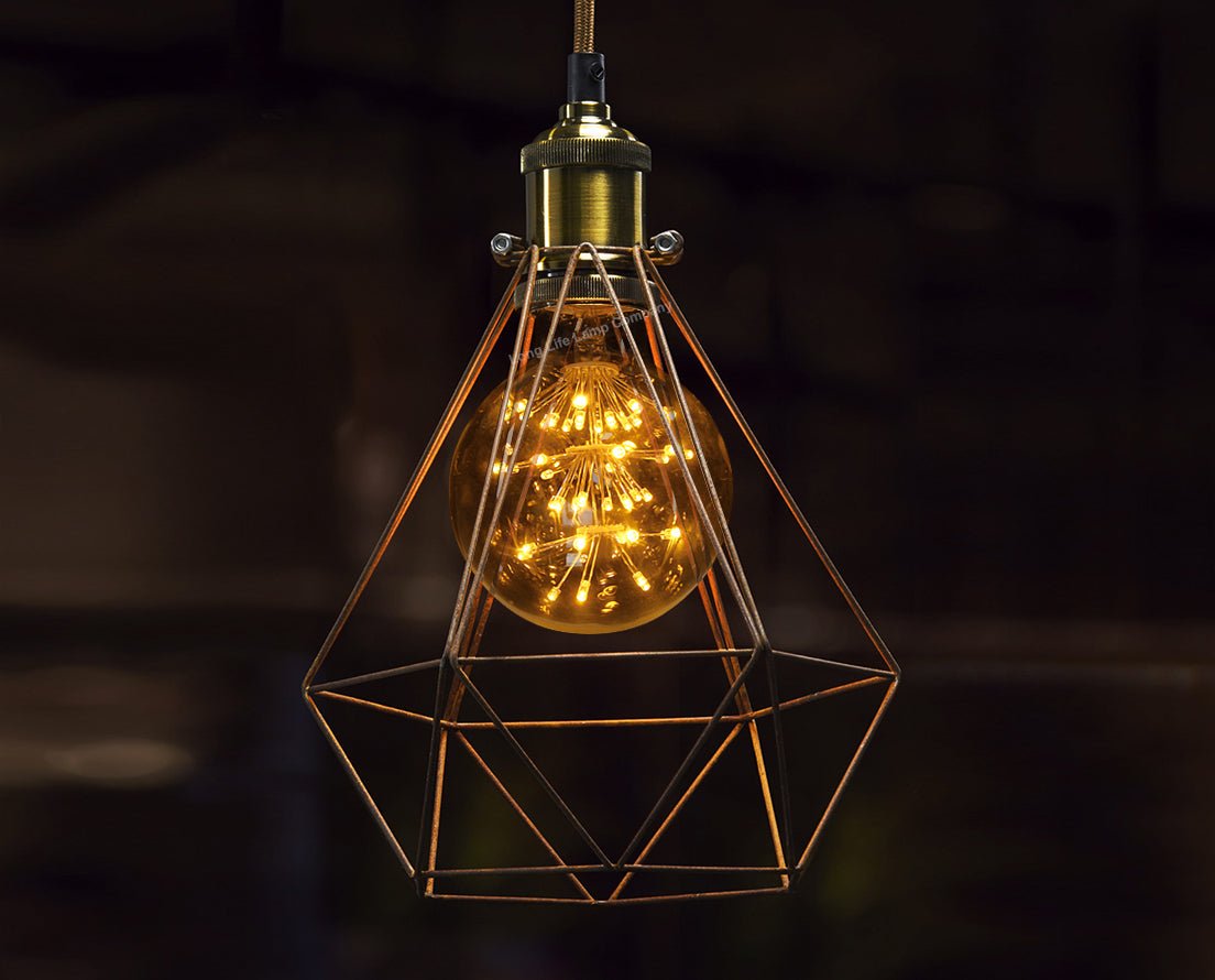 2w Vintage LED Globe Light Bulb B22 Clear Glass Tree Filament G95 - Energy Light Bulbs - Free delivery on all orders