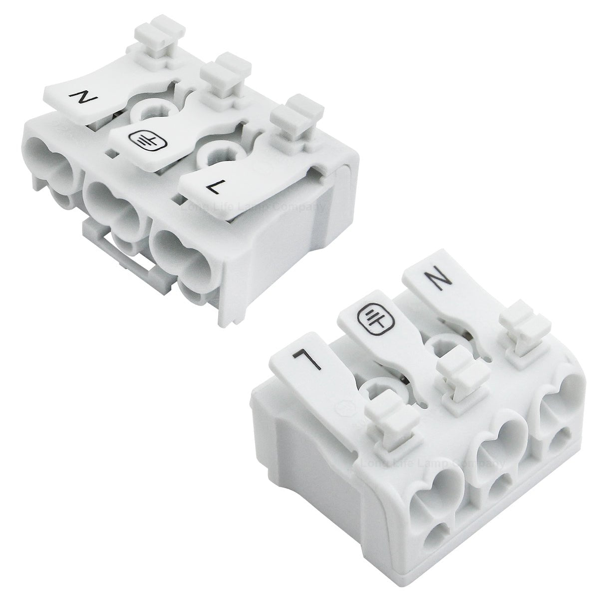 3 Way Waterproof IP68 Junction Box Push Clip - Energy Light Bulbs - Free delivery on all orders