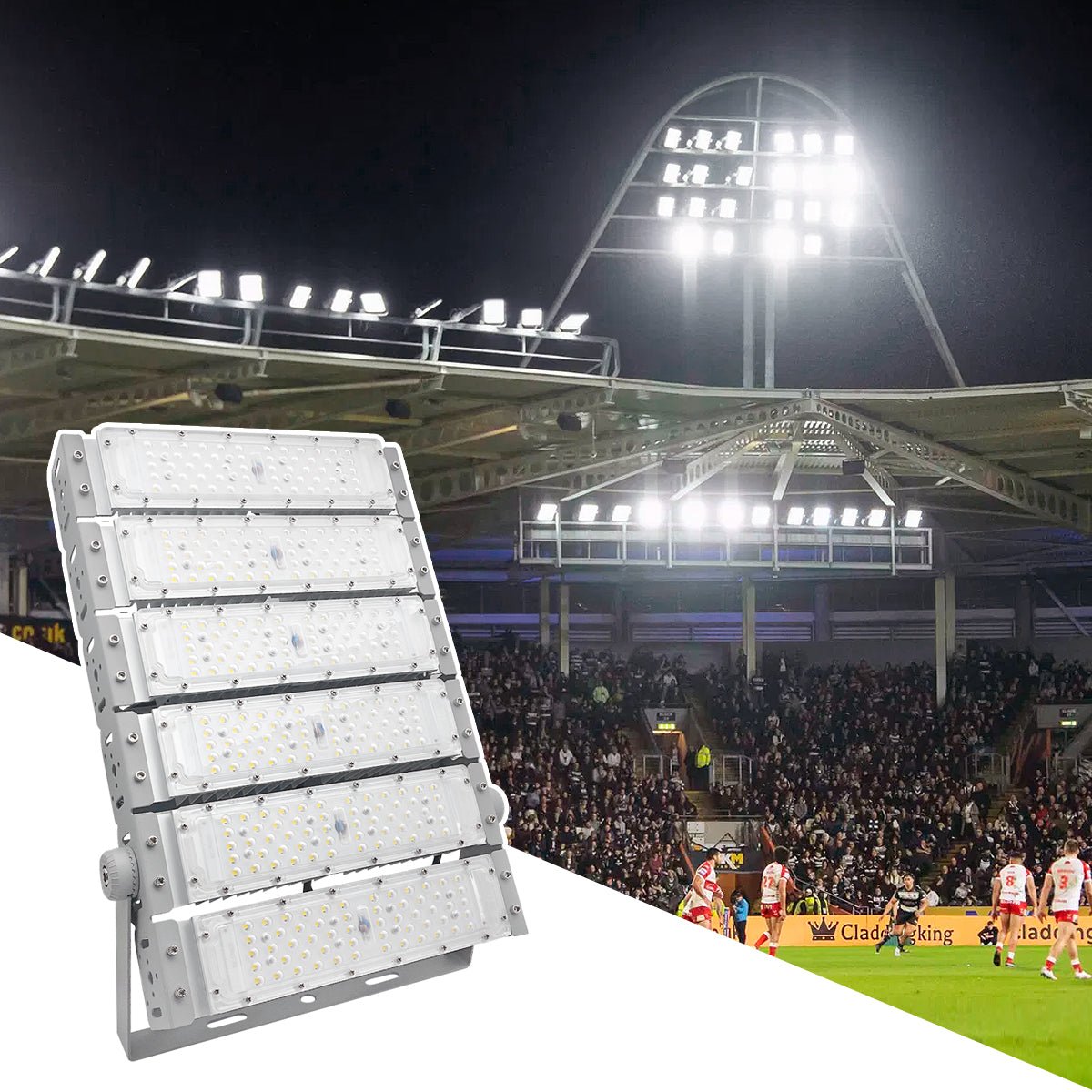 300w LED Tunnel Light High Lumen Flood Lights IP67 6000k 6 Block - Energy Light Bulbs - Free delivery on all orders