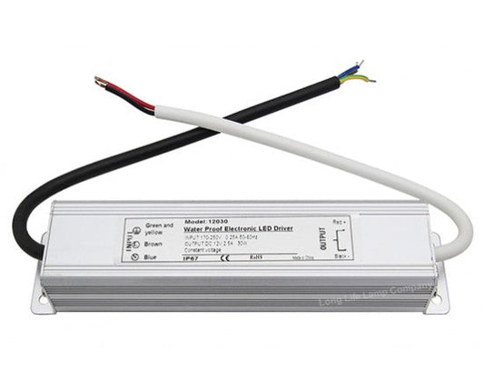 30w LED Driver Transformer IP67 Water Proof - Energy Light Bulbs - Free delivery on all orders