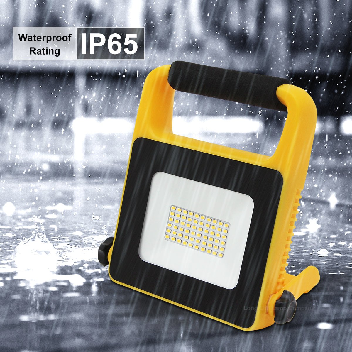 30W Rechargeable LED Work Light Portable IP65 6000K Flood Light - Energy Light Bulbs - Free delivery on all orders