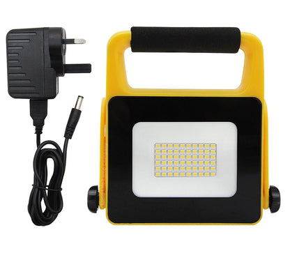 30W Rechargeable LED Work Light Portable IP65 6000K Flood Light - Energy Light Bulbs - Free delivery on all orders