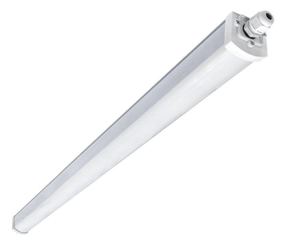 36w 4ft Industrial LED Batten Tube Light IP Rated Cool White T8 Fluorescent Replacement - Energy Light Bulbs - Free delivery on all orders