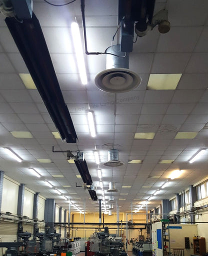 36w 4ft Industrial LED Batten Tube Light IP Rated Cool White T8 Fluorescent Replacement - Energy Light Bulbs - Free delivery on all orders