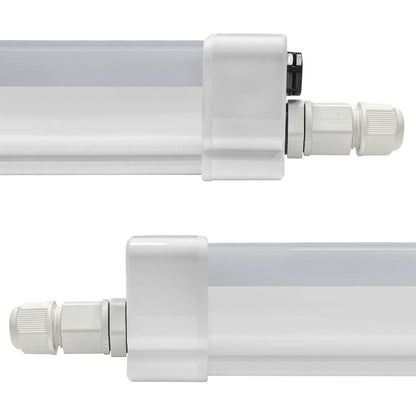 36W LED Batten Light 4ft Fitting Ceiling Mount Linear Lighting IP65 6500K - Energy Light Bulbs - Free delivery on all orders