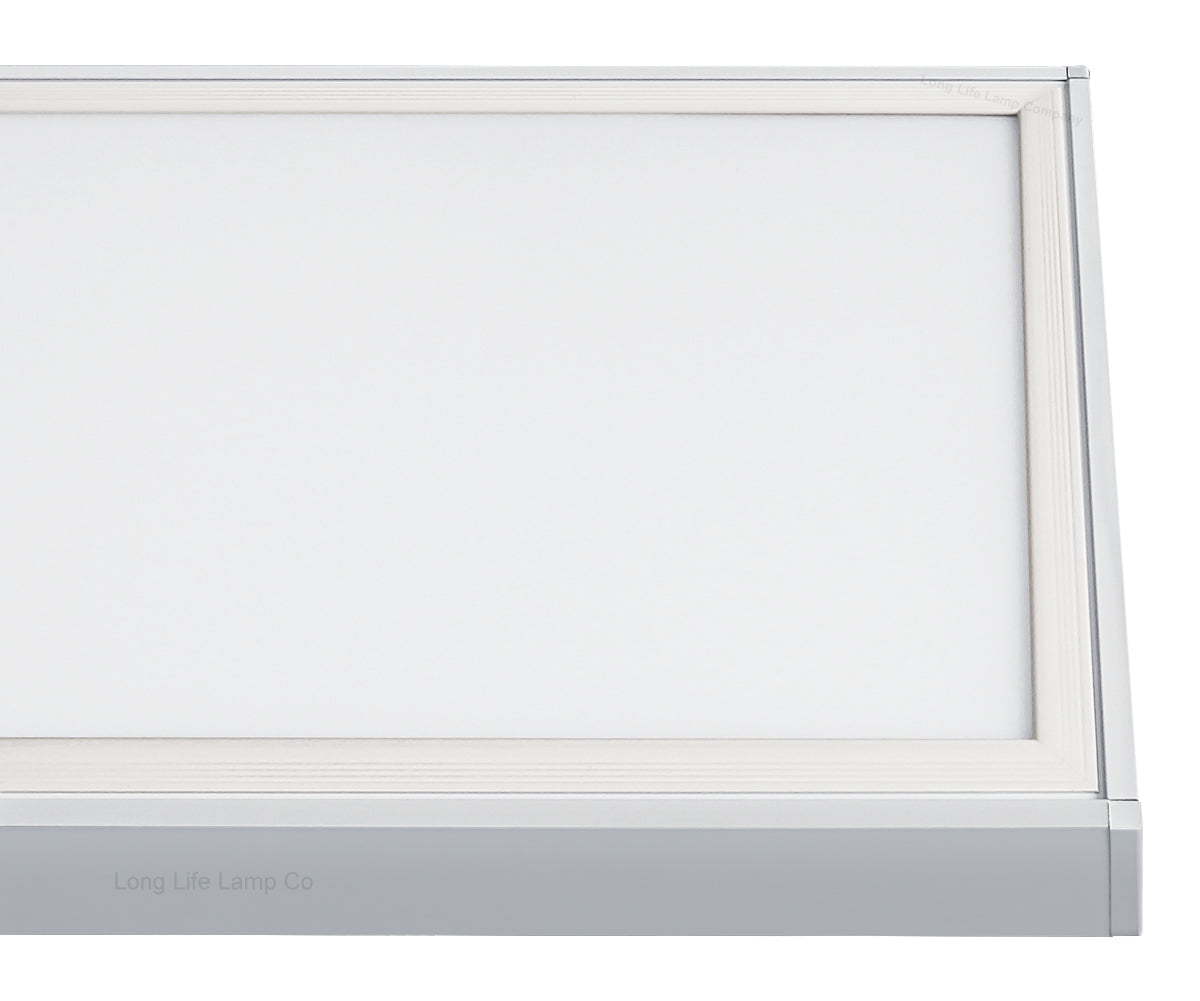 40w  1200 x 300 LED Panel Light Surface Mount  Warm White 3500k