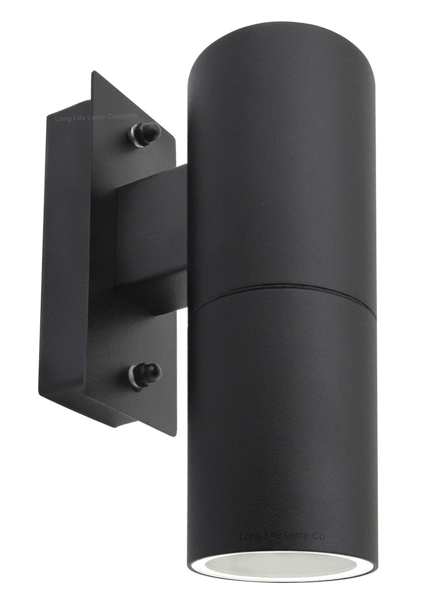 Single Outdoor Wall Light Black Stainless Steel IP65 ZLC076B