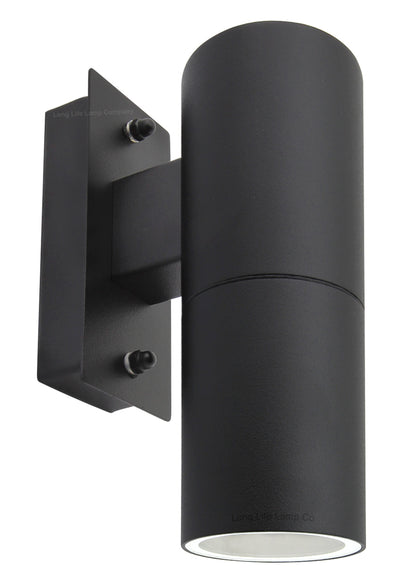 Single Outdoor Wall Light Black Stainless Steel IP65 ZLC076B