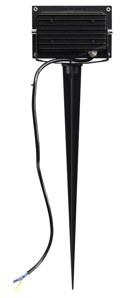 50w LED Ground Mount Flood light Spike Cool White 450mm Long Stake