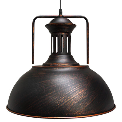 Steampunk Industrial Pendant Light Ceiling Lampshade Dome Metal M0131