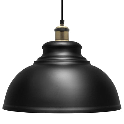 Vintage Industrial Black Metal Ceiling Pendant Light M0138