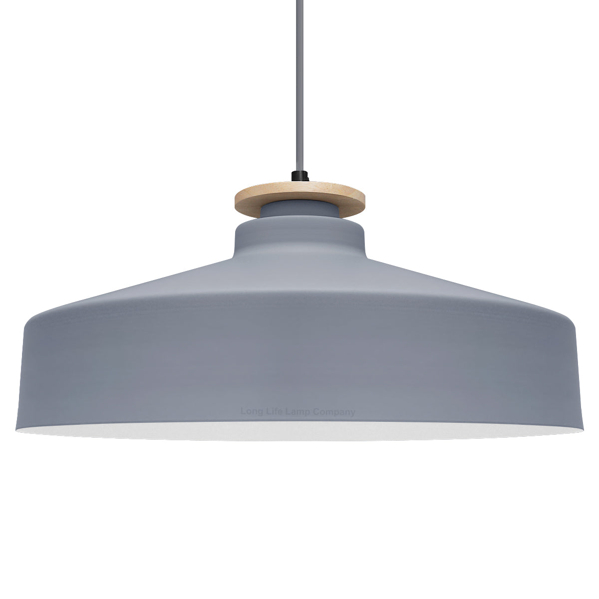 Vintage Retro Grey Metal Ceiling Pendant Light M0143