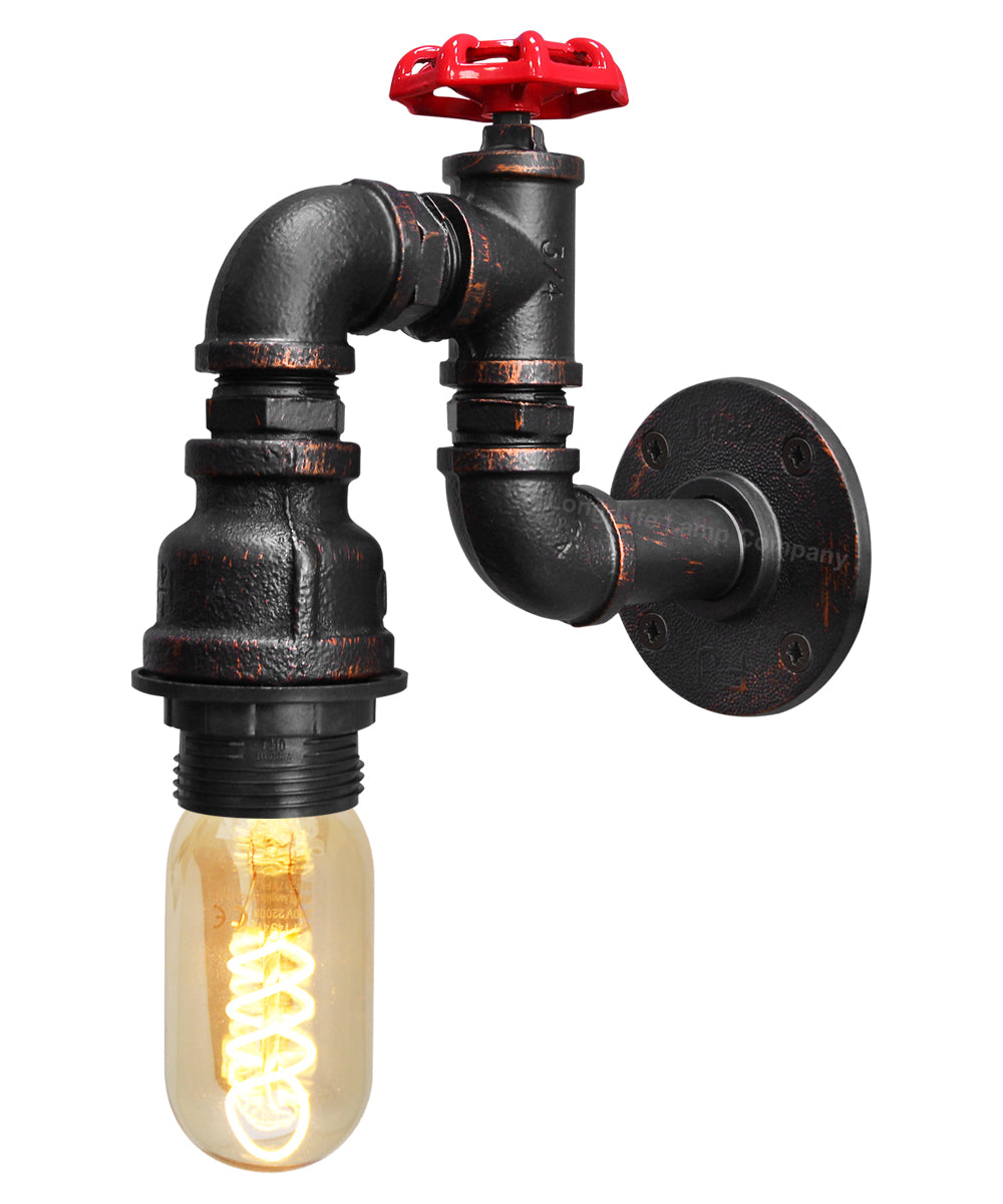 Industrial Vintage Water Pipe Wall Lamp M0162