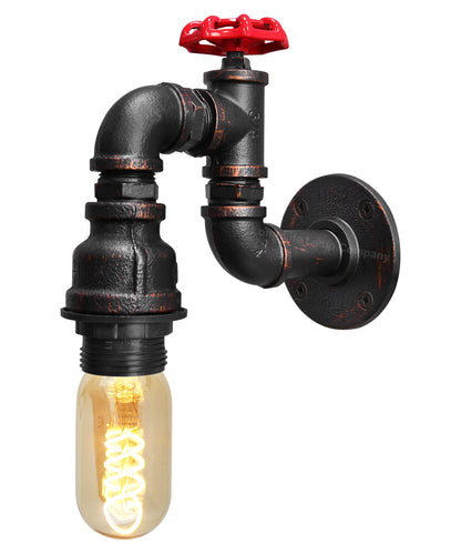 Industrial Vintage Water Pipe Wall Lamp M0162