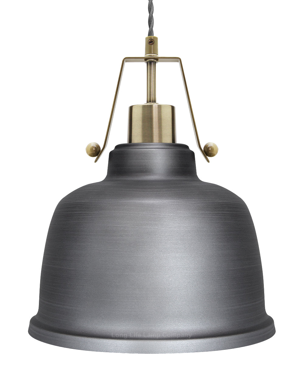 Industrial Vintage Brass Ceiling Pendant Light M0179 - Free delivery on all orders
