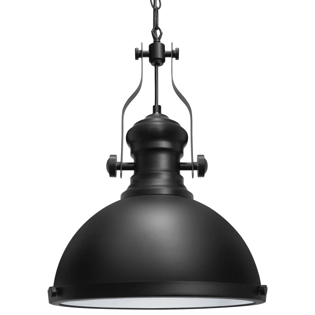Industrial Black Ceiling Pendant Light M0146 with 9W WW LED