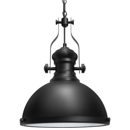Industrial Black Ceiling Pendant Light M0146 with 9W WW LED