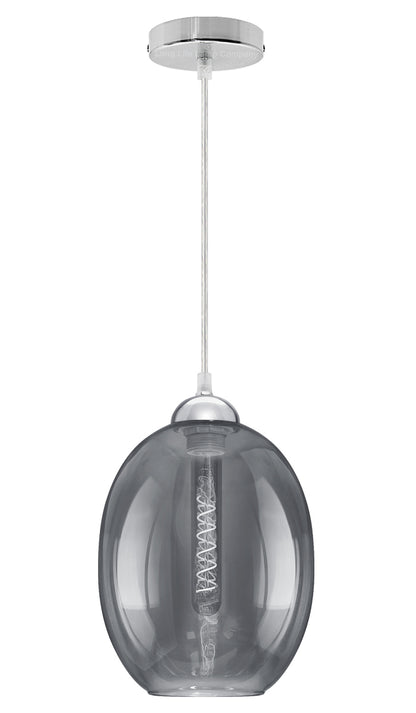 Modern Vintage Oval Glass Ceiling Pendant Light - Free delivery on all orders