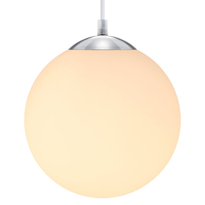 Frosted Glass Globe Ceiling Pendant Light M0199 - Free delivery on all orders