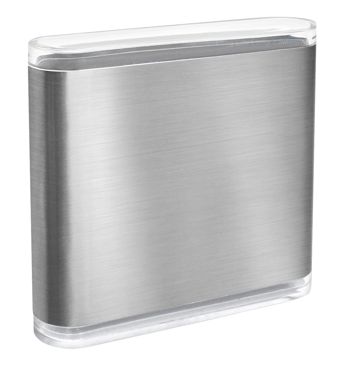 6W LED Outdoor Wall Light Warm White Stainless Steel IP54