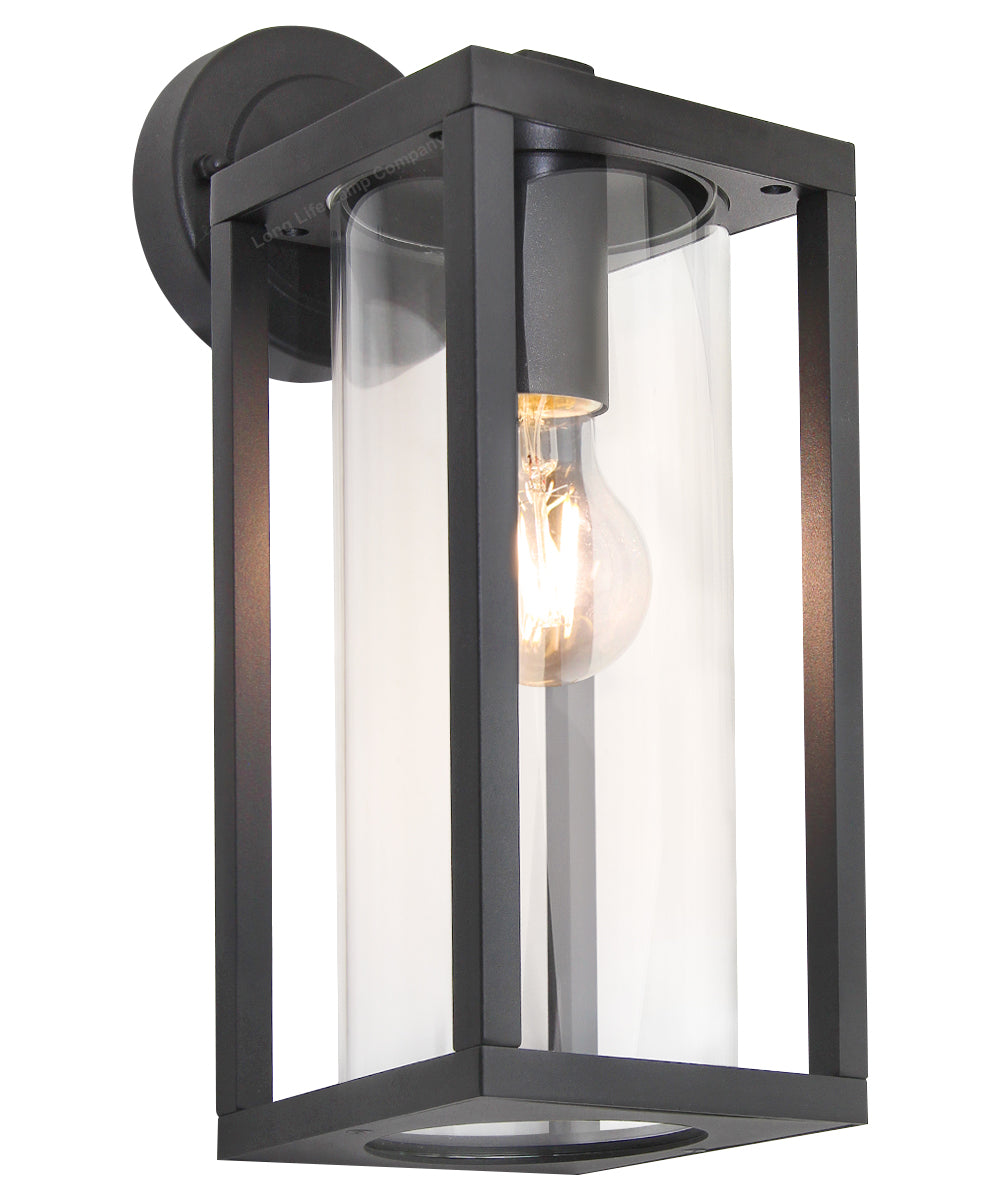 Outdoor Dark Grey Wall Light ZLC340 with 4W LED WW
