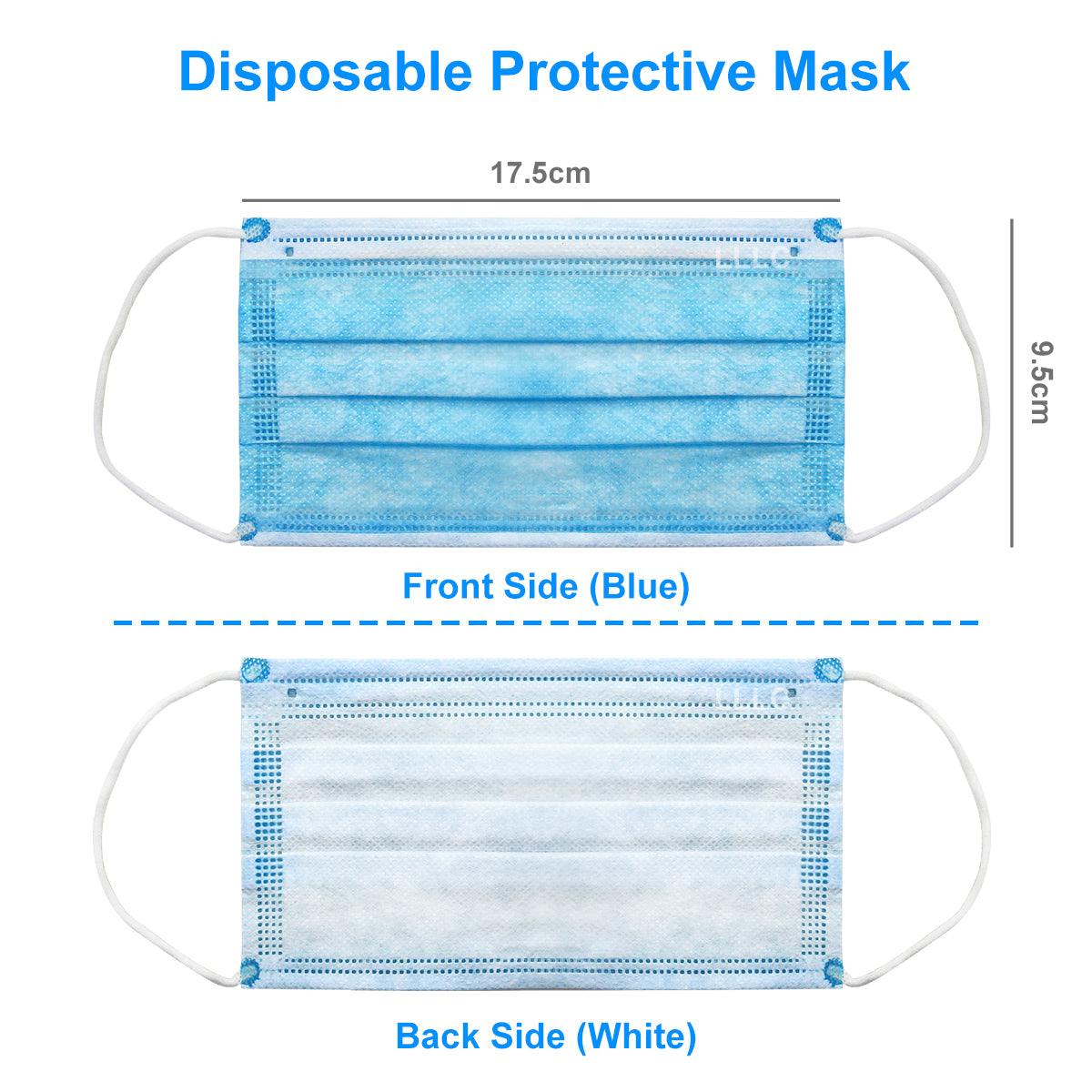 10 Pack Disposable Anti Dust Face Masks Safety PPE