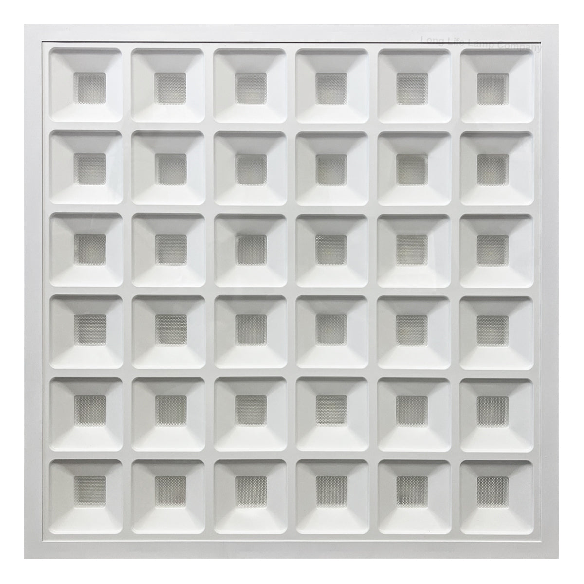 40w LED Panel 600 x 600 Recessed Ceiling Light 6500K 36 Sections Modular Replacement