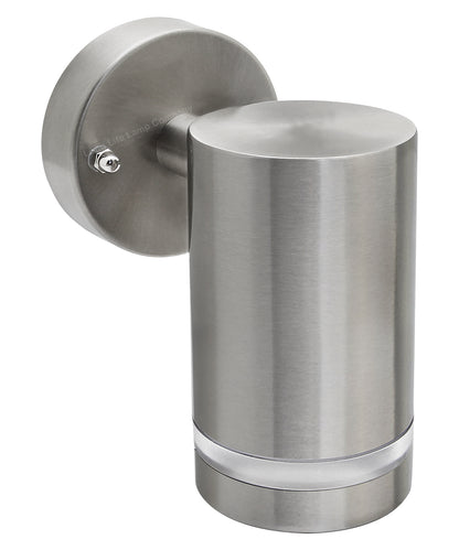 Single Outdoor Wall Light Stainless Steel Garden Light